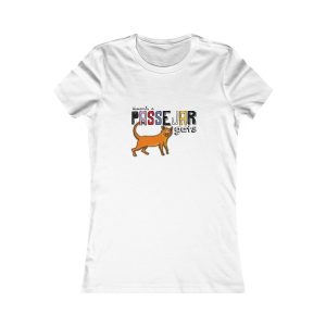 Camiseta mujer Favorite - Blanco - Dimarts a passejar gats