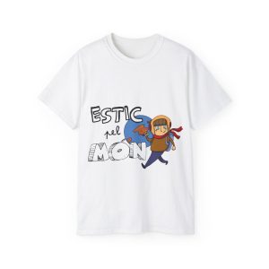 Camiseta ultra algodon - Blanco - Camiseta «Estic pel món»
