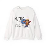 Sudadera cuello redondo - Blanco - Camiseta «Estic pel món» Sudadera cuello redondo - Blanco - Camiseta «Estic pel món»