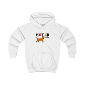 Sudadera con capucha infantil - Blanco artico - Dimarts a passejar gats
