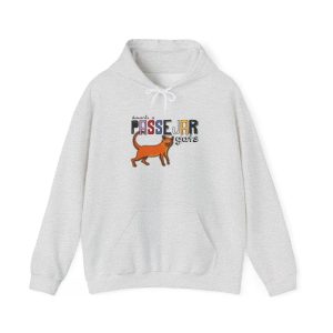 Sudadera con capucha - Gris ceniza - Dimarts a passejar gats