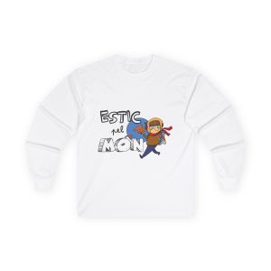 Camiseta manga larga - Blanco - Camiseta «Estic pel món»