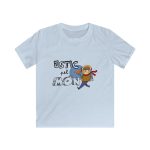 Camiseta infantil Softstyle - Azul claro - Camiseta «Estic pel món»
