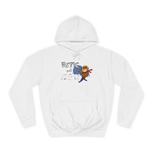 Sudadera universitaria - Blanco artico - Camiseta «Estic pel món»