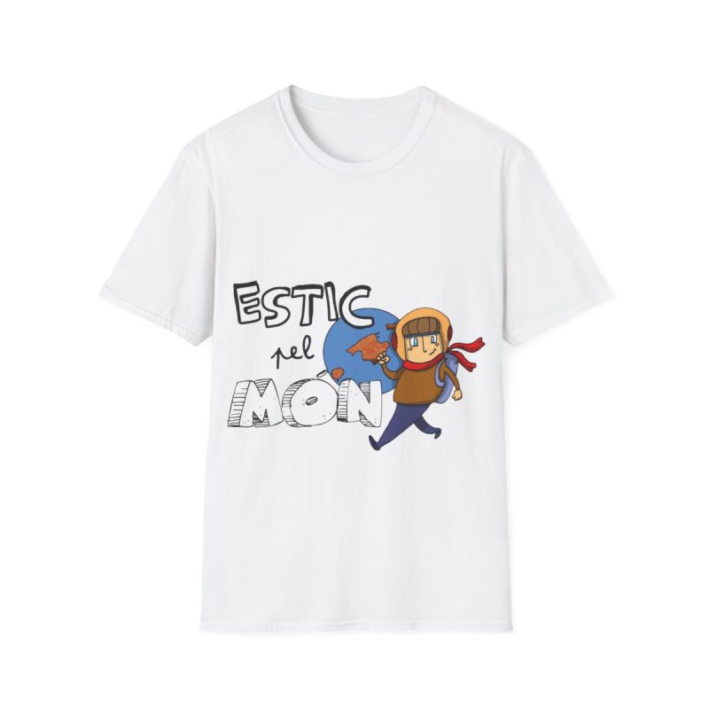 Camiseta Softstyle - Blanco - Camiseta «Estic pel món»