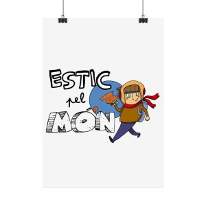 Poster - Camiseta «Estic pel món»