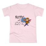 Camiseta mujer punto liso - Rosa orquidea - Camiseta «Estic pel món» Camiseta mujer punto liso - Rosa orquidea - Camiseta «Estic pel món»