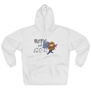Sudadera con capucha cerrada - Blanco - Camiseta «Estic pel món»