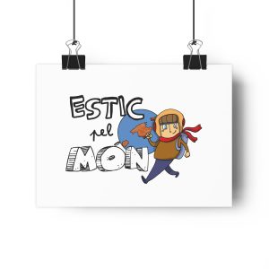Lamina Giclee - Camiseta «Estic pel món»