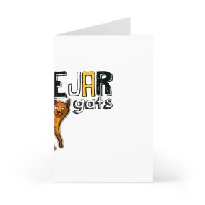 Tarjetas de felicitacion (7 uds.) - Dimarts a passejar gats