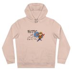 Sudadera con capucha King - Rosa palo - Camiseta «Estic pel món»