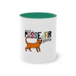 Taza bicolor - Verde oscuro - Dimarts a passejar gats