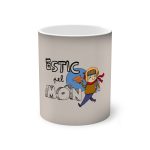 Taza magica que cambia de color - Negro - Camiseta «Estic pel món»