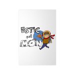 Poster en papel fotografico - Camiseta «Estic pel món»