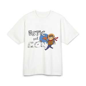 Camiseta Freestyler tacto seco - Blanco - Camiseta «Estic pel món»