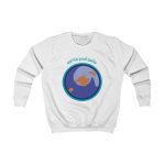 Sudadera infantil - Blanco artico - Camiseta «Estic pel món redó»