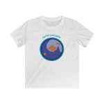 Camiseta infantil Softstyle - Blanco - Camiseta «Estic pel món redó»