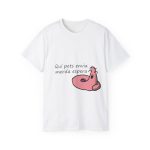 Camiseta ultra algodon - Blanco - Camiseta «Qui pets envia»