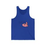 Camiseta de tirantes - Azul royal autentico - Camiseta «Qui pets envia»