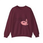 Sudadera cuello redondo - Granate - Camiseta «Qui pets envia»
