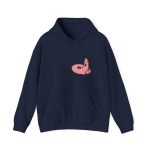 Sudadera con capucha - Azul marino - Camiseta «Qui pets envia»
