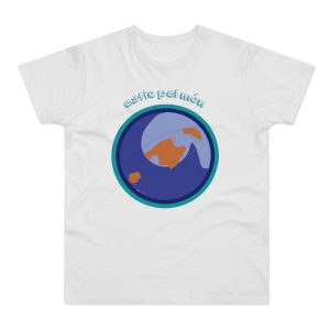 Camiseta hombre punto liso - Blanco - Camiseta «Estic pel món redó»