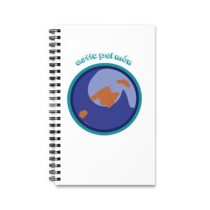 Cuaderno de espiral - Camiseta «Estic pel món redó»