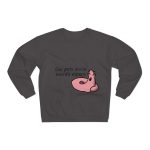 Sudadera cuello redondo premium - Antracita - Camiseta «Qui pets envia»