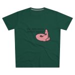 Camiseta hombre corte moderno - Verde botella - Camiseta «Qui pets envia»