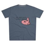 Camiseta hombre corte moderno - Azul marino - Camiseta «Qui pets envia»