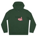 Sudadera con capucha King - Verde botella - Camiseta «Qui pets envia» Sudadera con capucha King - Verde botella - Camiseta «Qui pets envia»