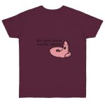Camiseta punto liso - Burdeos - Camiseta «Qui pets envia»
