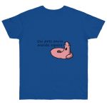 Camiseta punto liso - Azul royal intenso - Camiseta «Qui pets envia»