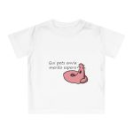 Camiseta de bebe - Blanco - Camiseta «Qui pets envia» Camiseta de bebe - Blanco - Camiseta «Qui pets envia»