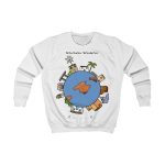 Sudadera infantil - Blanco artico - Camiseta «Cada casa és un món»