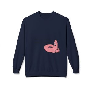 Sudadera Softstyle cuello redondo - Azul marino - Camiseta «Qui pets envia»