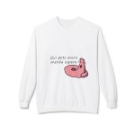 Sudadera Softstyle cuello redondo - Blanco - Camiseta «Qui pets envia» Sudadera Softstyle cuello redondo - Blanco - Camiseta «Qui pets envia»