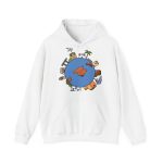 Sudadera con capucha - Blanco - Camiseta «Cada casa és un món»