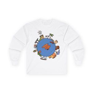 Camiseta manga larga - Blanco - Camiseta «Cada casa és un món»