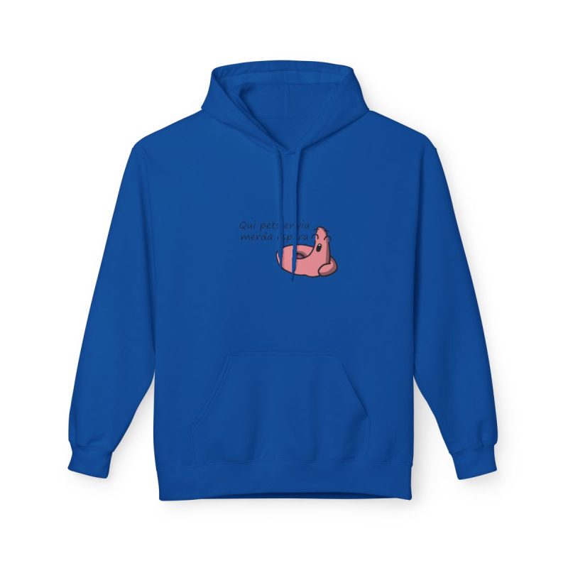 Sudadera Softstyle con capucha - Azul royal - Camiseta «Qui pets envia»