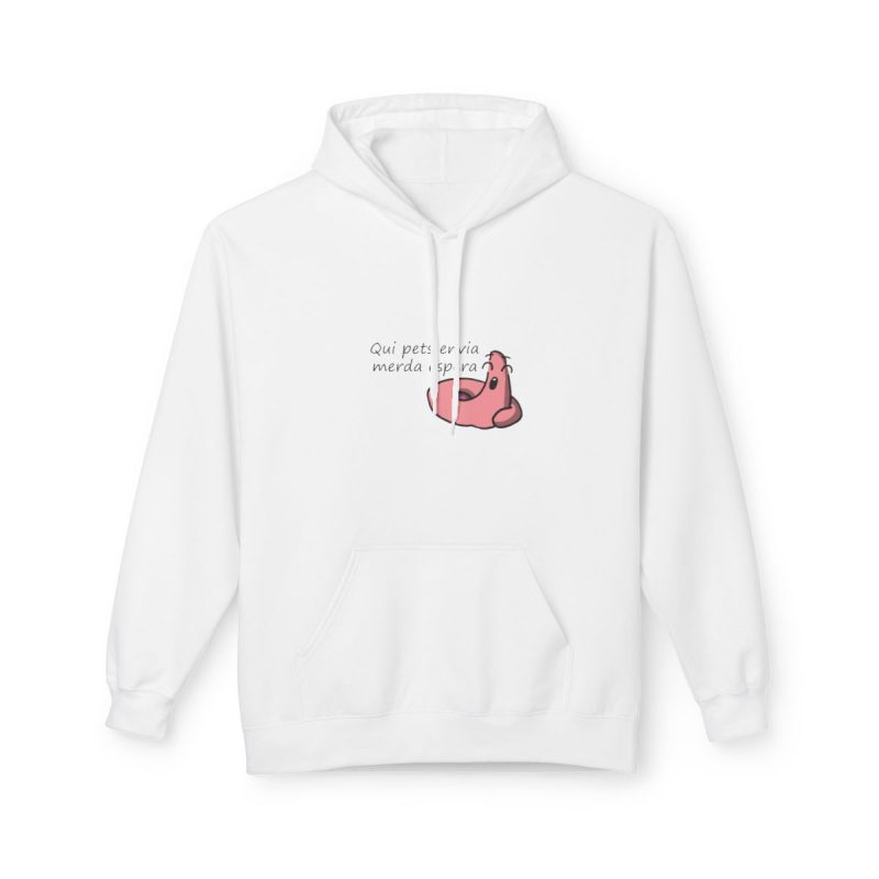 Sudadera Softstyle con capucha - Blanco - Camiseta «Qui pets envia»