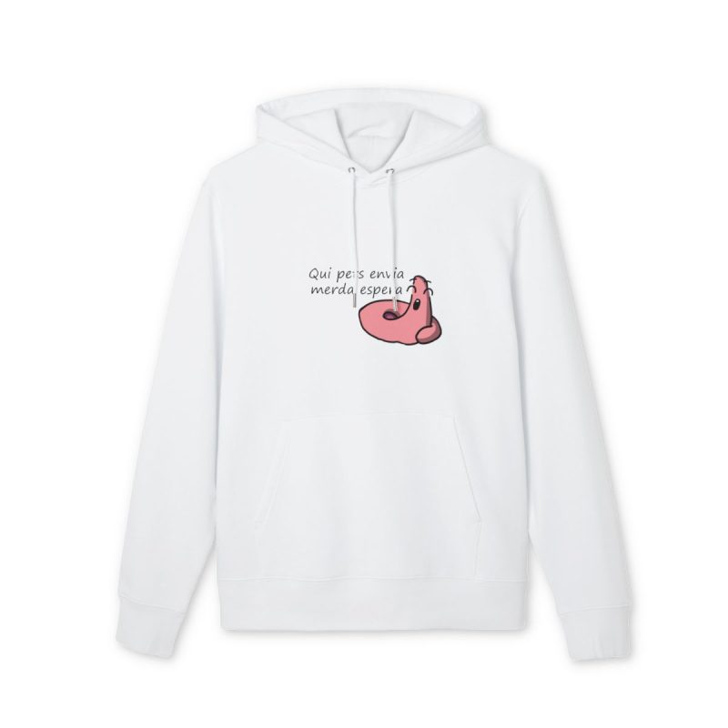 Sudadera Cruiser 2.0 - Blanco - Camiseta «Qui pets envia»