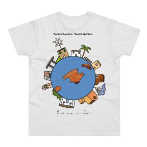 Camiseta hombre punto liso - Blanco - Camiseta «Cada casa és un món»