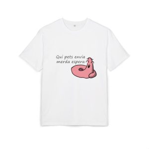 Camiseta oversize gruesa - Blanco - Camiseta «Qui pets envia»