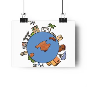 Lamina Giclee - Camiseta «Cada casa és un món»