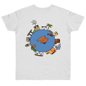 Camiseta punto liso - Blanco - Camiseta «Cada casa és un món»