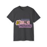 Camiseta ultra algodon - Gris oscuro jaspeado - Camiseta «Divendres, faves tendres»