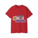Camiseta ultra algodon - Rojo - Camiseta «Divendres, faves tendres»