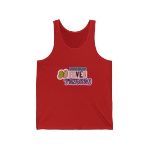 Camiseta de tirantes - Rojo - Camiseta «Divendres, faves tendres»