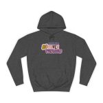 Sudadera universitaria - Gris marengo - Camiseta «Divendres, faves tendres»